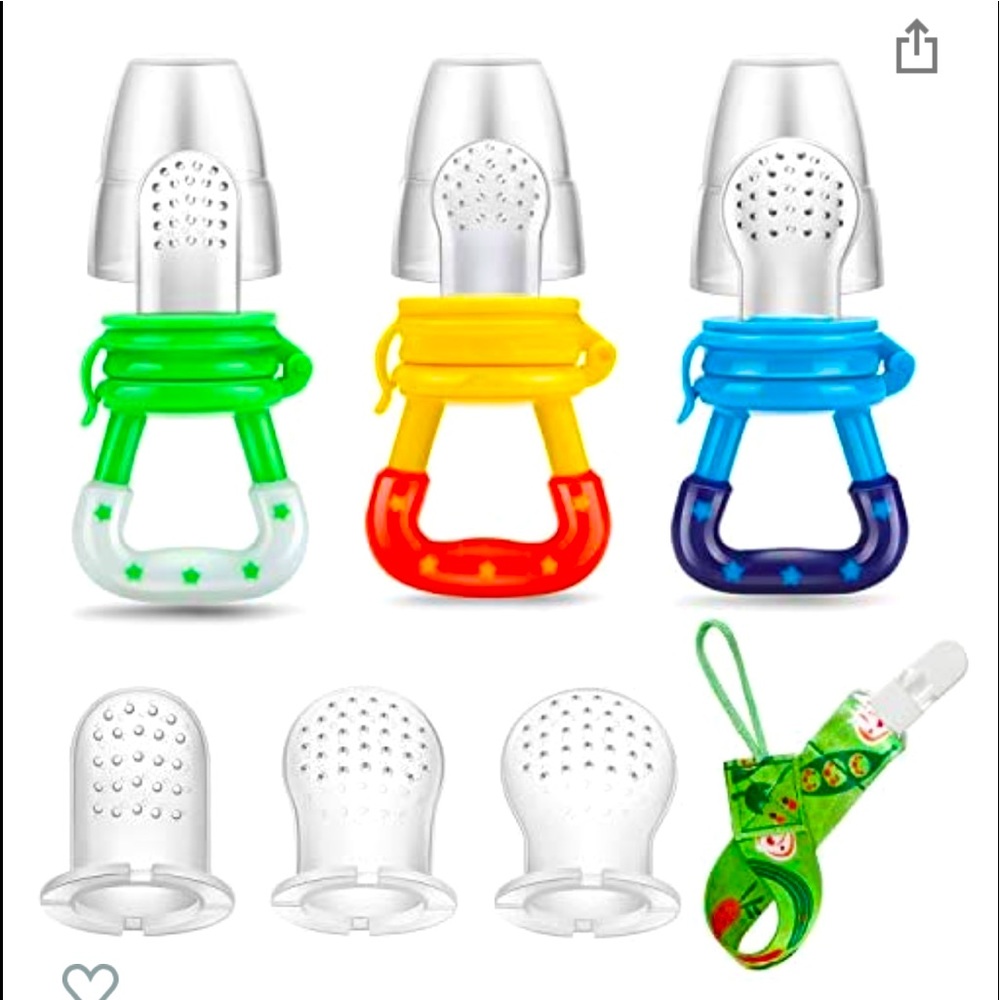 Panda Ear Baby Fruit Feeder | Baby Teether